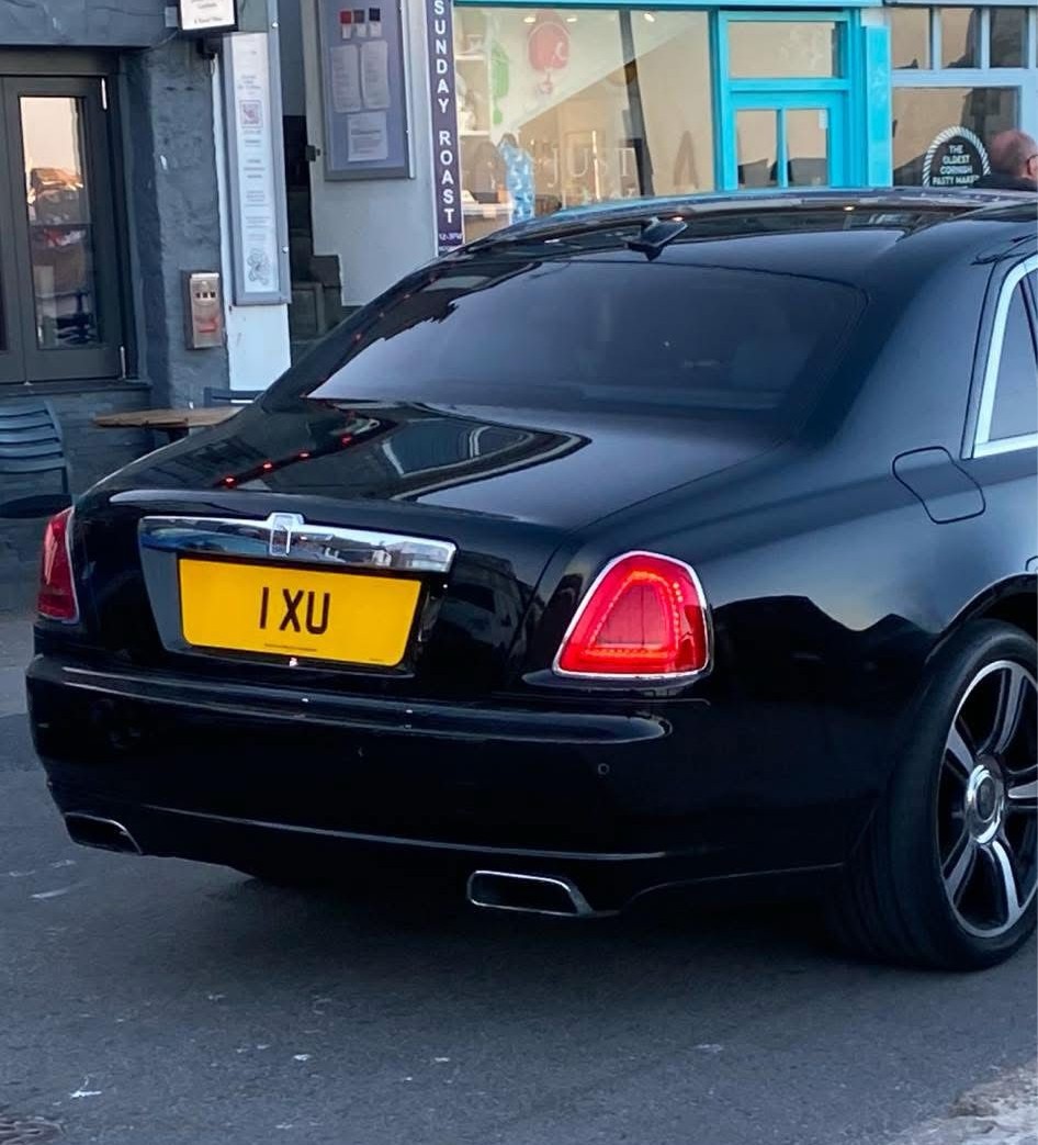Number Plate 1 XU